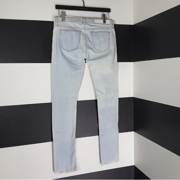 Each X Other Paris Bleach Dyed Skinny Jeans Size 6 / 26” $390 retail! GUC - Picture 2 of 9